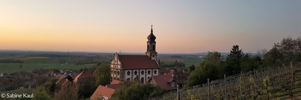 Casteller Kirche- Rückansicht