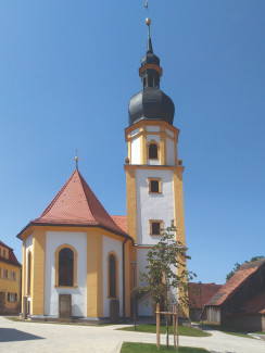 Außenansicht Kirche Rüdenhausen