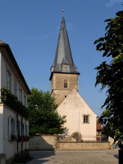 Außenansicht Kirche Zeilitzheim