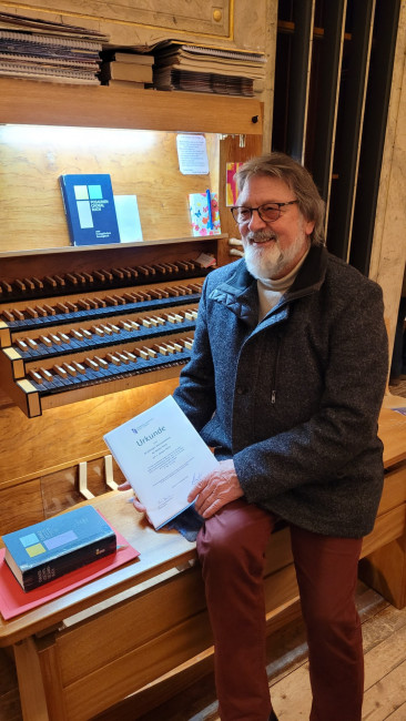 Walter Kreß - 40 Jahre Orgeldienst