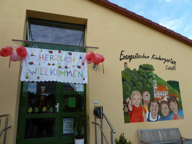 Eingangsbereich Kindergarten