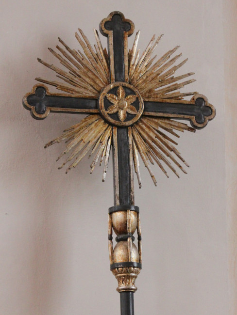 Vortragekreuz mit Strahlenkranz von 1827 