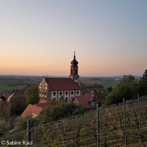 Casteller Kirche- Rückansicht