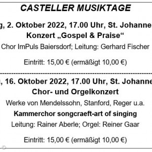 Casteller Musiktage 2022