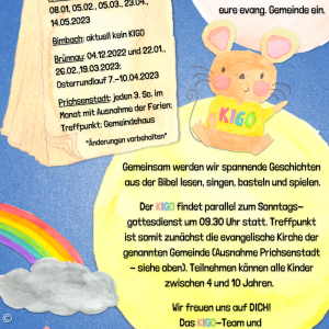 Kindergottesdienst Prichsenstadt