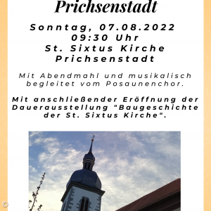 Kirchweihgottesdienst in Prichsenstadt