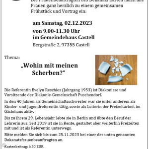 Frauenfrühstück am 02.12.2023