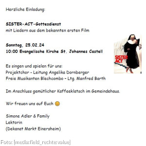 Gospelgottesdienst am 25.02.2024