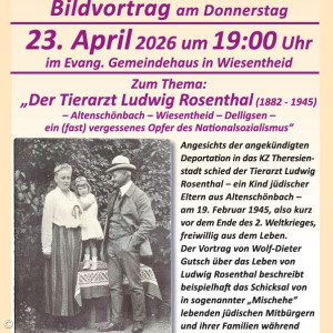 Vortrag Rosenthal in Prichsenstadt