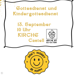 Kinderleicht & Segensreich Gottesdienst am 13.09.2026