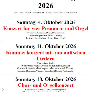 40 Jahre Casteller Musiktage