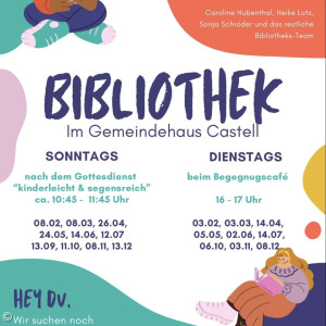Öffnungszeiten Gemeindebücherei Castell 2026