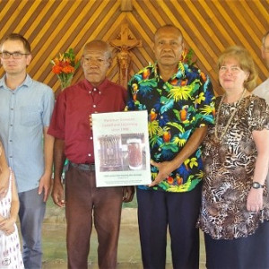 2020: Dekanatsmissionspfarrer Hans Gernert  zu Besuch in Logaweng