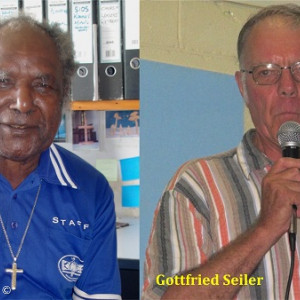 Don Muhuyupe und Pfarrer Gottfried Seiler