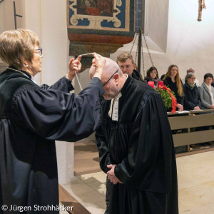 Bildimpressionen zur Einführung von Dekan Martin Voß am 29.11.2025