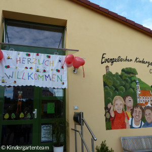 Eingangsbereich Kindergarten